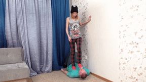 Another session of femdom therapy for an obedient guy, vf1578x 1080p