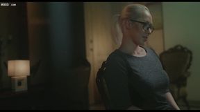 Sexy hot milf Christina Shine masturbating with AI