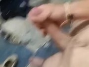 Twink home alone after college. Just messing around.