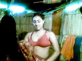 Sexy Desi Bhabhi Goes Nude First Shy to Show