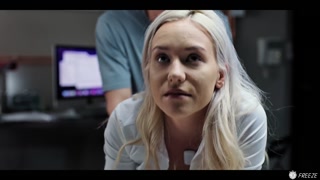 Beautiful Blonde Doctor Gets Used and Begs For Cock - Freeze Time Stop Sex Creampie