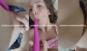 Intense Sensations: Exploring Dildo Play and Clitoral Stimulation with Lasirena69