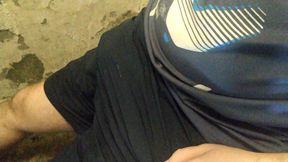 Stuck in the Cellar and Jerking off to Stay Warm