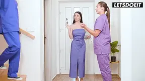 Winter Ashby, Nelly Kent And Ashby Winter In Naughty Spa Day With A Lesbian Threesome Massage