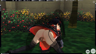 3D HENTAI Fucking in pussy and ass Kurumi Tokisaki from DATE A LIVEn