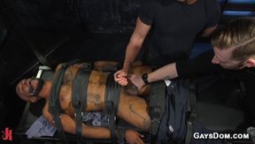 Black Pervert Bound and Punished