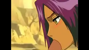 Ichigo Succumbs to Yoruichis Tempting Charm in Steamy Bleach Tryst