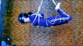 CFT044 ELBOW BONDAGE HOGTIE STRETCHING EXTREME ROPE BONDAGE EUROPEAN STYLE BALLGAGGED SUSPENSION HUMILIATION STRUGGLING DOMINATION SLAVE TRAINING