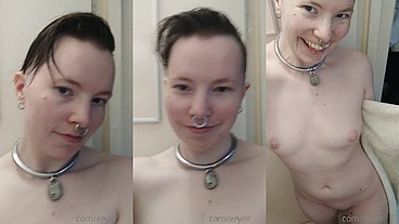 Fresh out of the shower after washing all the hair clippings off, do you think my friend did a good job?