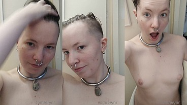 Fresh out of the shower after washing all the hair clippings off, do you think my friend did a good job?