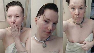 Fresh out of the shower after washing all the hair clippings off, do you think my friend did a good job?