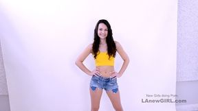 Liz Jordan - Cute With No Model Experience Gets Fucked At Audition Pov