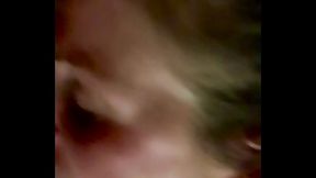 Filling wife&rsquo_s mouth with cum!