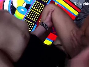 Euro tranny TS fucking guys bum