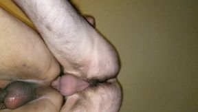 My buddy's father pummels my fuck hole