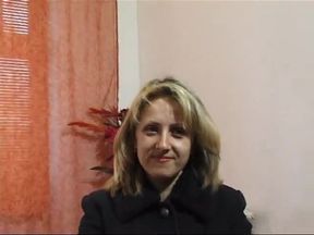 A pick up of Elke the 37-year-old secretary