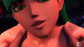 Morrigan POV by Secazz - Massive Melons Anal Sex session