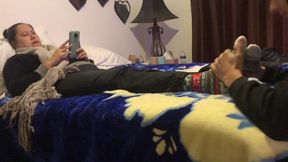 Can I Massage Your Beautiful Feet -foot Fetish -sock Fetish Femdom