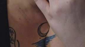Biting my fingers