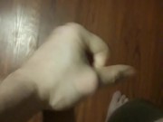 Shy guy cums on cam for the first time