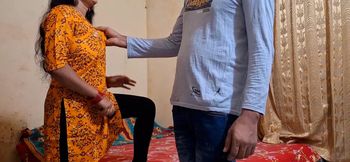 I fucked my Desi girlfriend while talking to my ex-boyfriend Doggy style First Time Sex