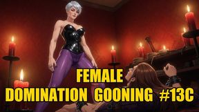 Female Domination Gooning #13C: Alpha Mistress Eternal Latex Trance (Animated, Music)