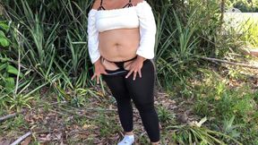 Stranger Fucks Me for Money Outdoors