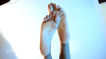 Feet sole worship