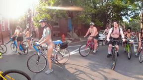 PNBR WNBR - world naked bike ride in Philadelphia, 2024