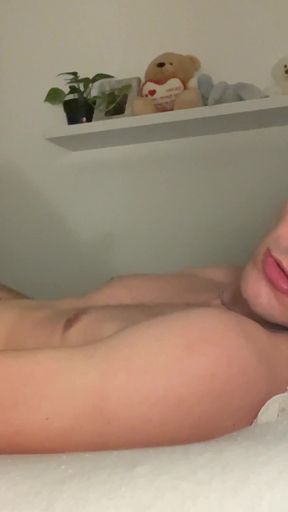 Boy Squirts in His Face and Swallows His Cum