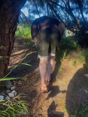 A Redhead Boy Went for a Pee in the Woods and His Friend Followed Him