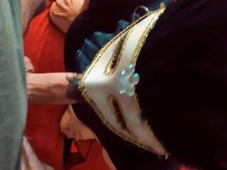 Wife Accepts Oral with Mask