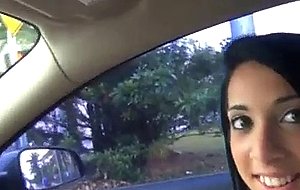 Latina mia hurley facialized in public