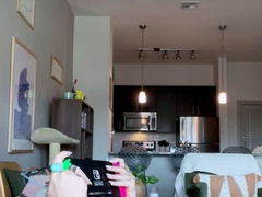 Amateur blondie solo anal masturbation