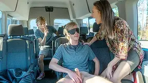 Daniel Hausser and Skylar Hill Pound Each Other Passionately in a Van
