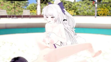 Vittorio Veneto amazing tits fucking | azur lane