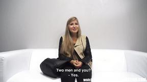 ”Young blond babe gets banged”