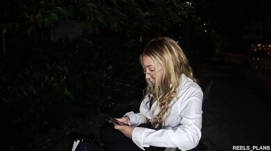 Dominican teen with round ass cheats on her boyfriend and gets fucked by a stranger she met outside