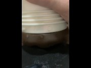 Baise sensuelle avec sa chatte dégoulinante de mouille