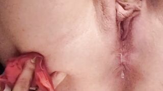 best real solo orgasm - soak dripping vagina and insane contractions three