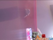 Angel Eyed Demon massage cum huge load