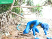 I'm a Pokemon / 19 Years Old Teen Boy Bodypaint / Body Paint Cosplay