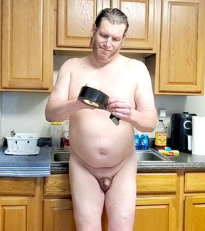 Lee Przybylowicz trying a different method of hair removal