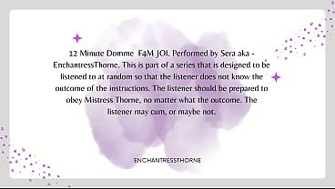 F4M FemDom JOI CEI 4