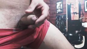 Latino Model Ronnal Shows Off His Dick