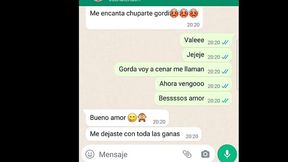 Hablando con mi novia despues de cojer ultima parte