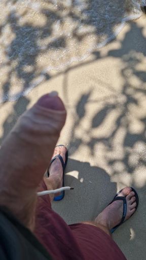 Jerking and Cumming on a Carribean Island