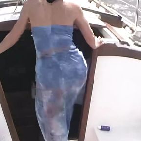 The boat ride with Charlotte and Julia Crow gets steamy as they start craving DP