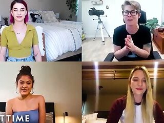 The Cast of Award Winning 'Teenage Lesbian' Reunites & Masturbates Together