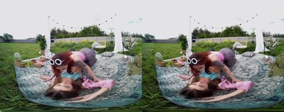 Romantic Picnic Leads To Wild Garden Sex With Jupiter Jetson